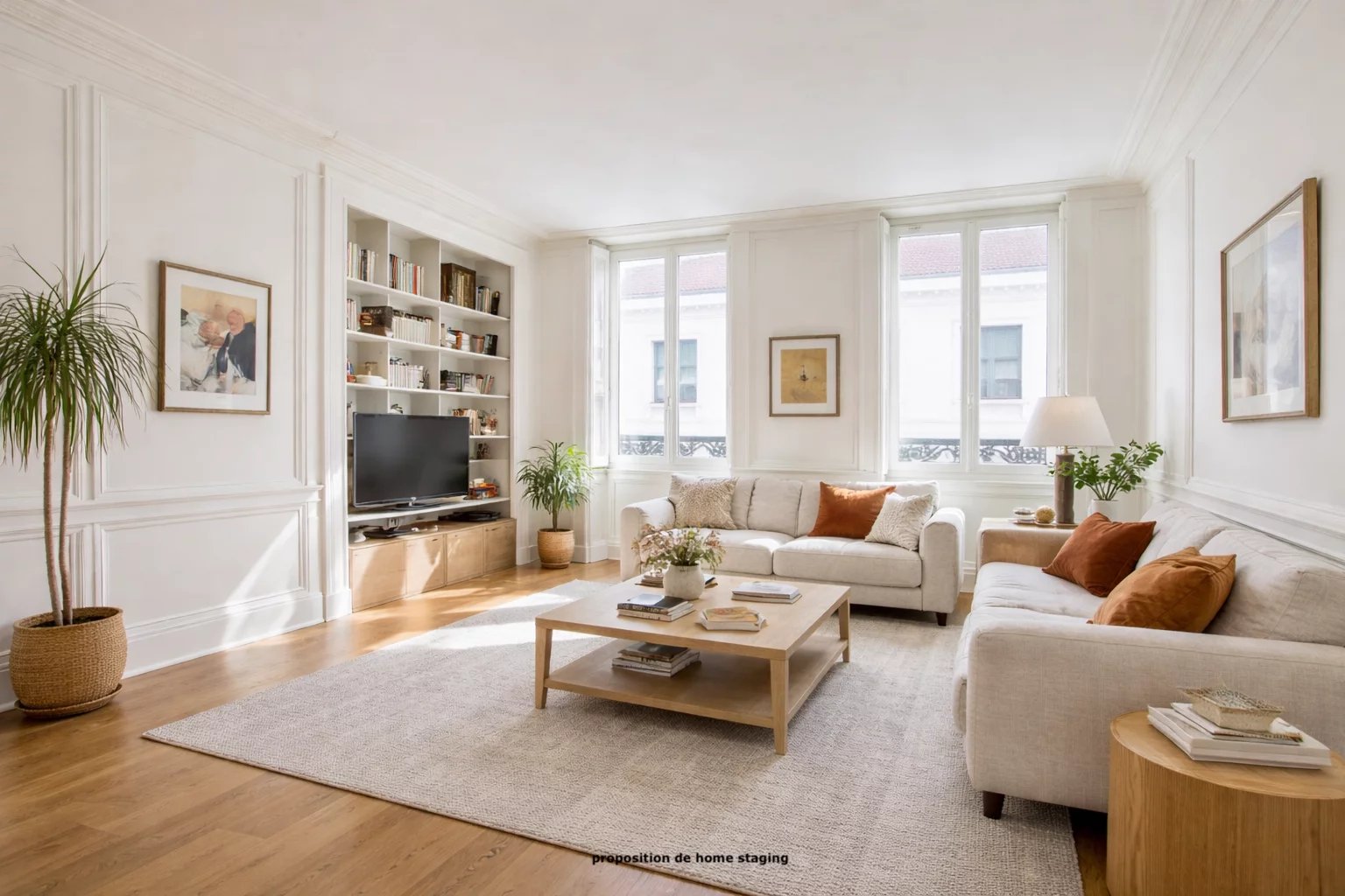 Appartement 121 m² à vendre Lyon 2 Ainay – 3 chambres – cachet ancien – emplacement premium