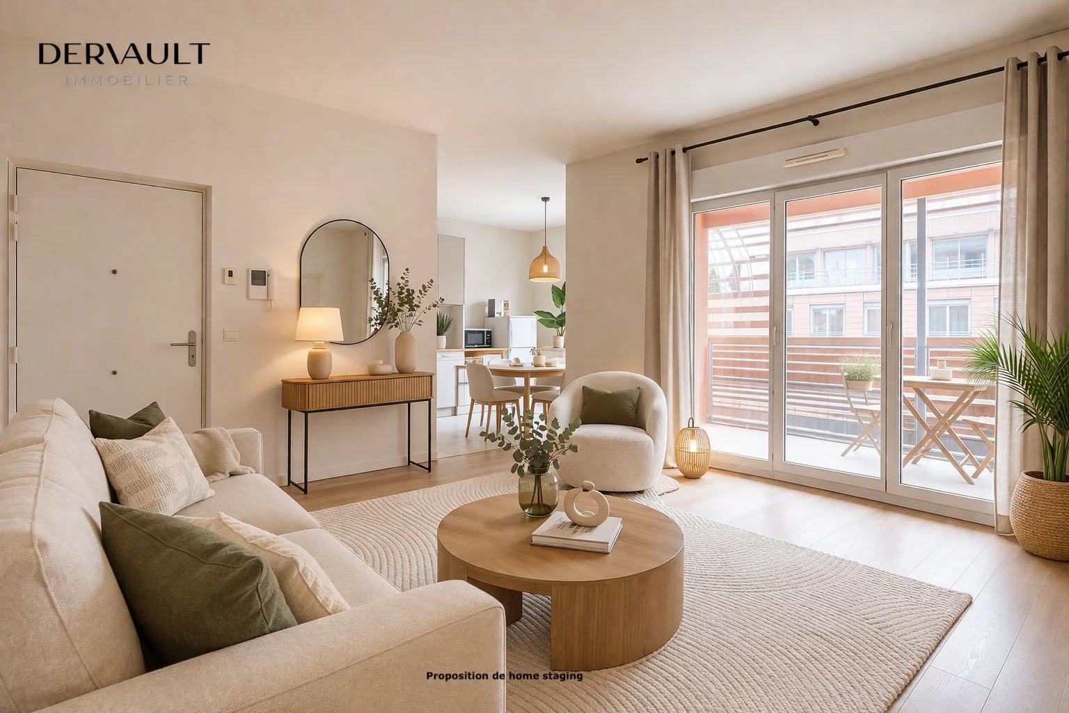 A vendre Lyon 6 Cité Internationale – Appartement T2 49m2 avec balcon et garage