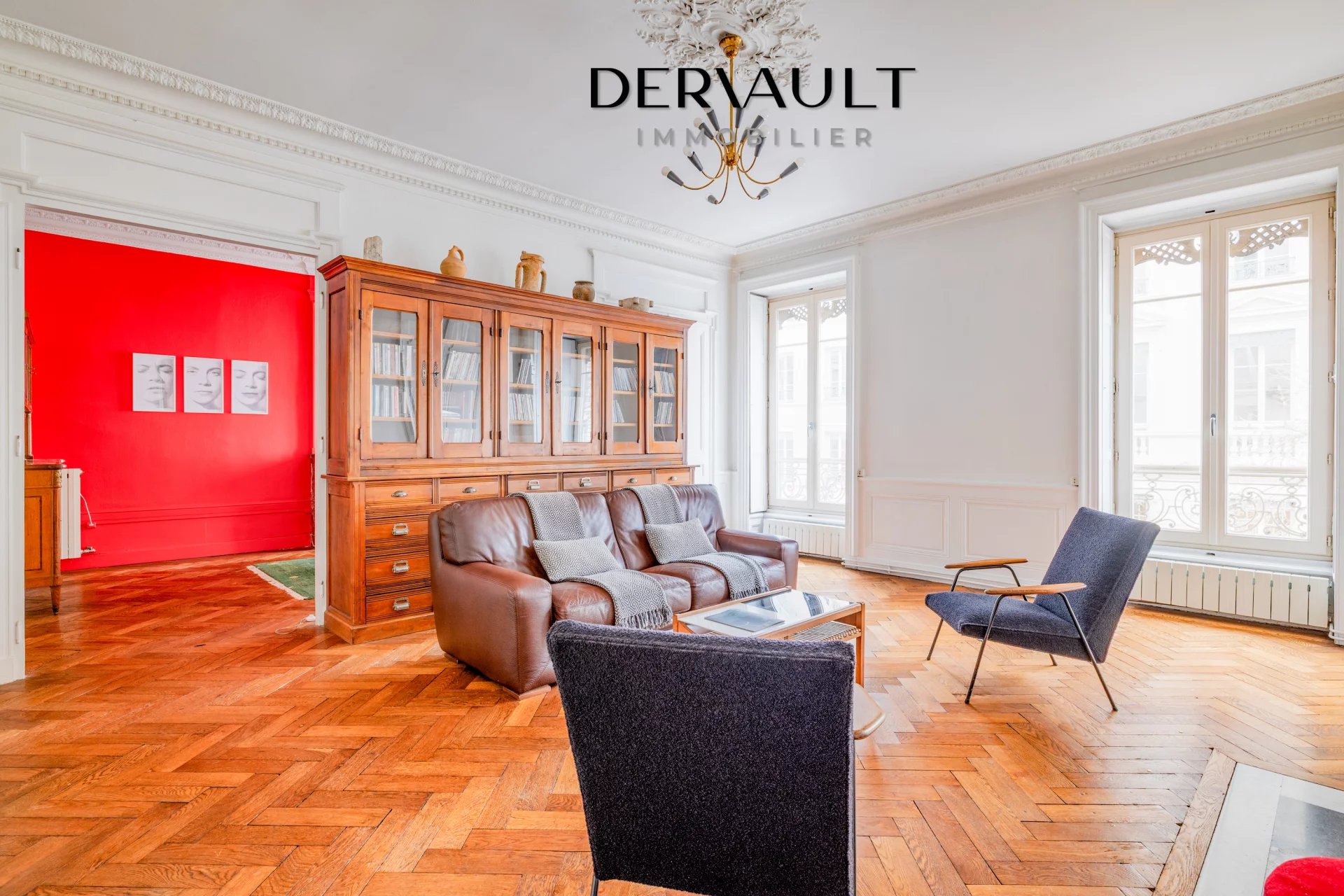Vente appartement Lyon 3 Préfecture – T6 de 5 chambres – Grand appartement lumineux