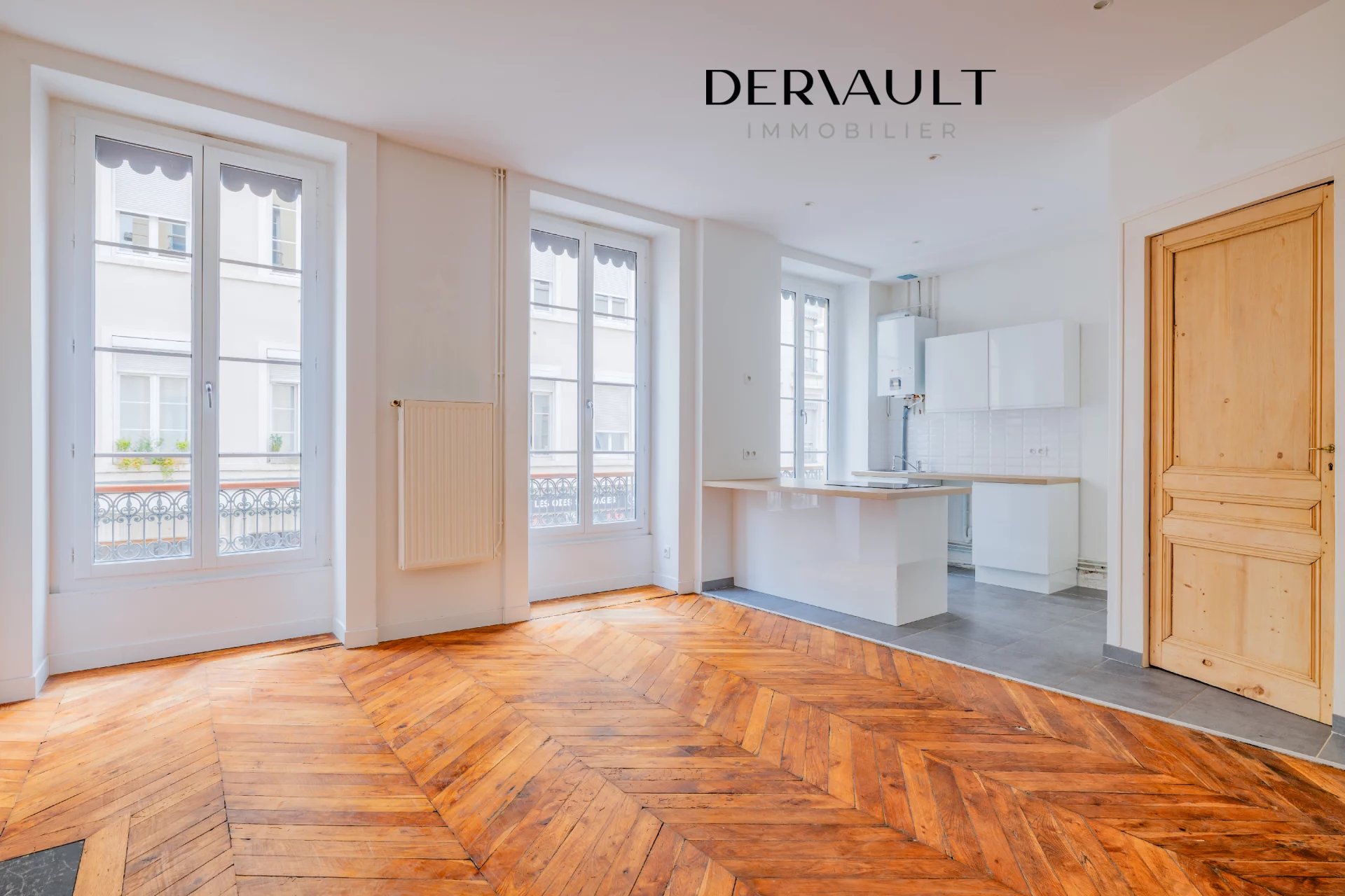 A vendre – T2 54 m² Masséna-Brotteaux – LYON 6 – ancien