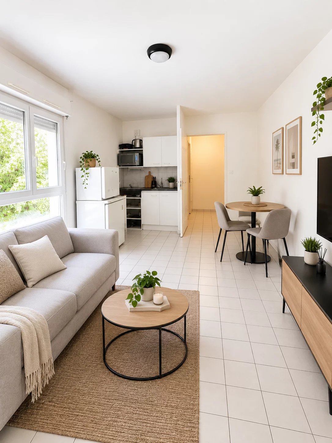 Lyon 8 Laënnec – Studio loué 23 m² – Rentabilité brute 6,17 %